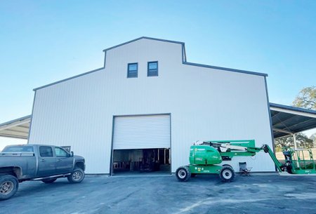 美国钢结构谷仓项目