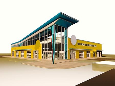 美国阿拉斯加烟花仓库项目