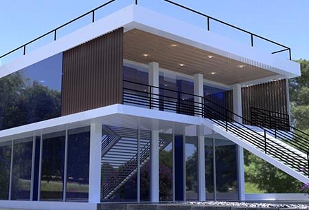 圣卢西亚休闲吧台建筑